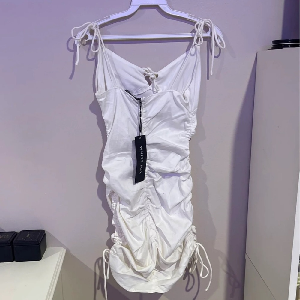White fox dress